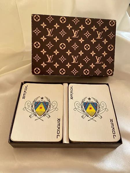 louis vuitton speelkaarten